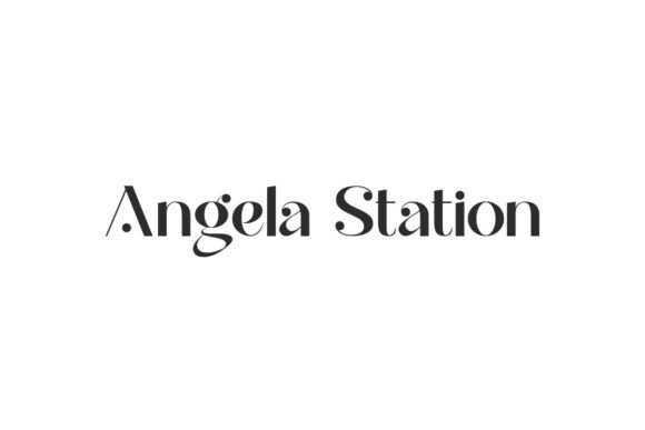 Angela Station Font Review for Modern Web Design