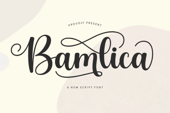 Bamlica: The Elegant Script Typeface for Modern Editorial Design