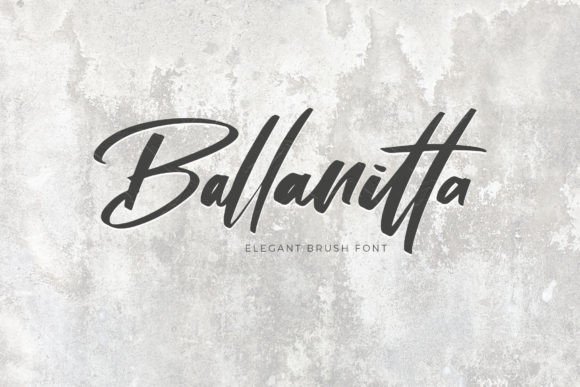 Bellanitta: The Elegant Brush Script Font for Polished Branding