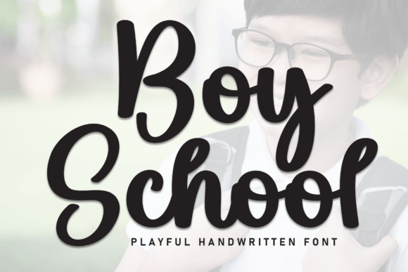 Boy School: The Handwritten Typeface That Brings Warmth to Brand Identity