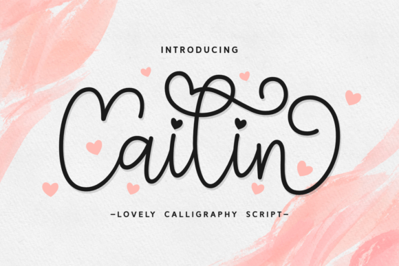 Cailin: A Charming Script Font for Editorial Design