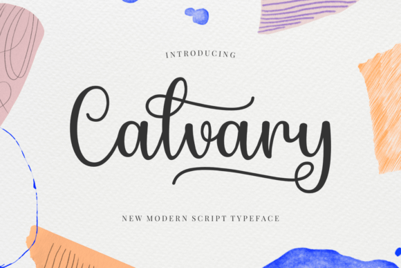 Calvary Typeface: Elevating Handmade Brand Identity
