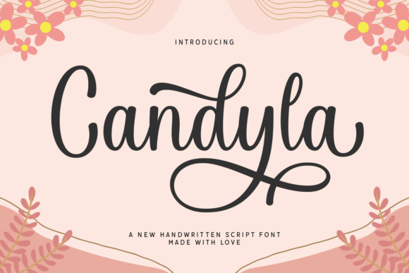 Candyla Script Font Review: Elegant Swashes for Modern Branding