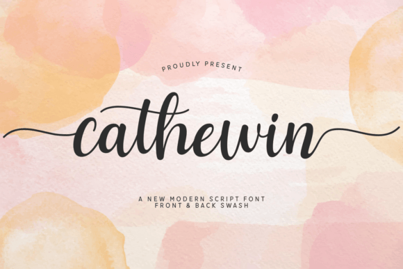 Cathewin: The Elegant Script Font for Professional Branding