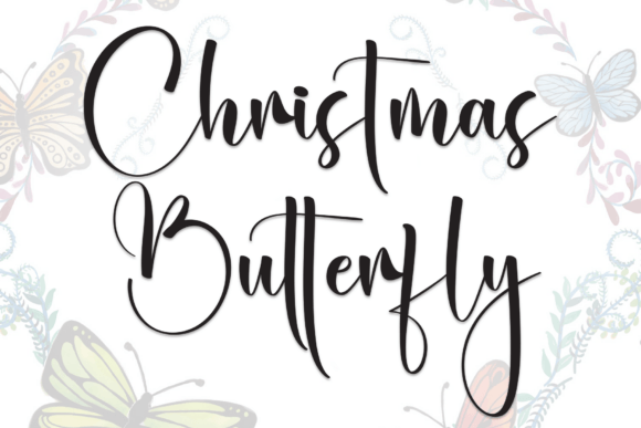 Christmas Butterfly: The Premium Script Font for Scroll-Stopping Campaigns