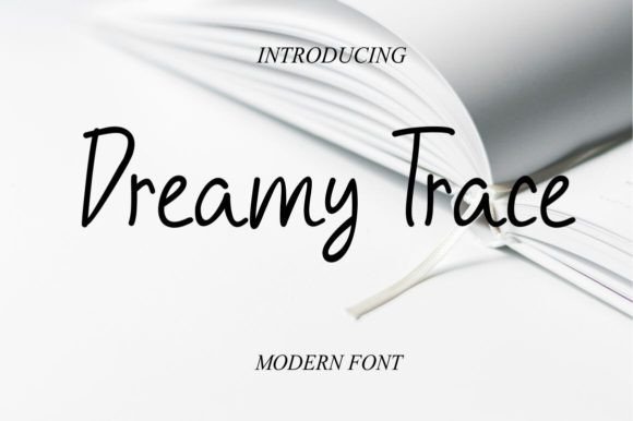 Dreamy Trace: A Festive Script Typeface for Holiday Branding