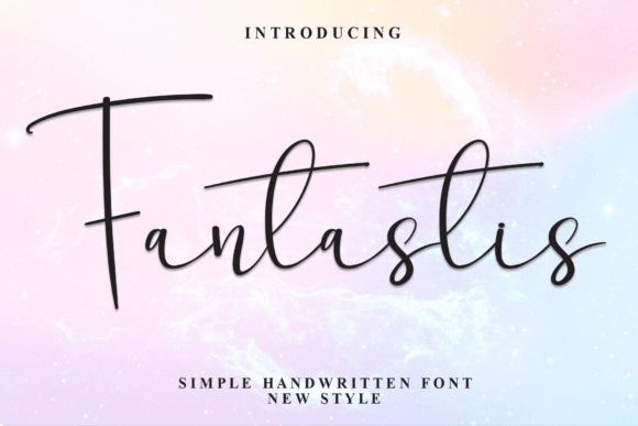Fantastis: A Handwritten Script Font for Elegant Web Design