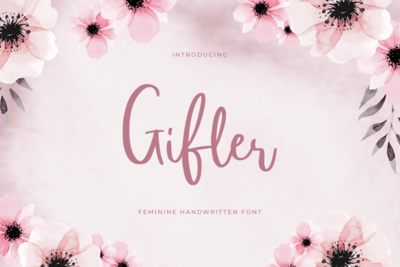 Gifler Typeface Review: Elevating Campaign Visuals With Elegant Handwritten Style