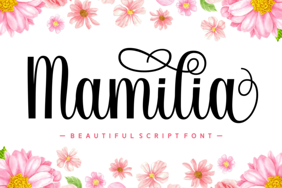 Mamilia: The Elegant Script Font for Polished Digital Experiences