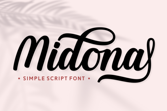Midona: The Elegant Script Font for Modern Web Design