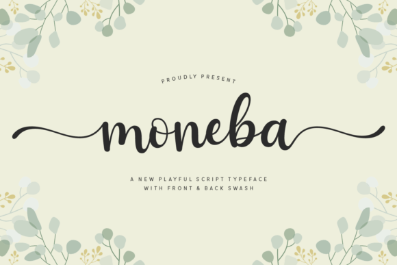 Moneba: Elevate Your Brand With Elegant Script Typography