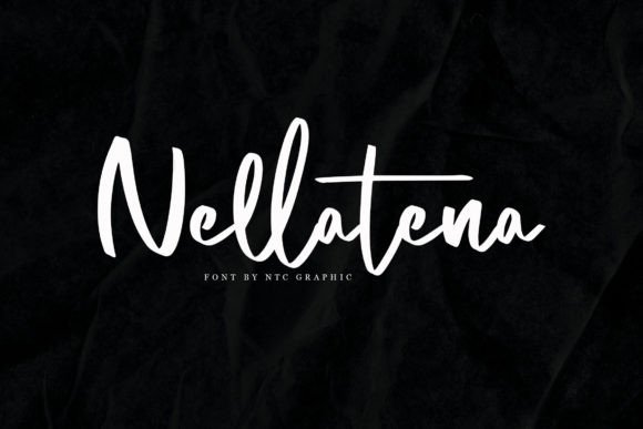 Nellatena: The Elegant Script Font for Modern Branding