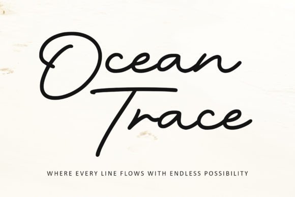 Ocean Trace: The Typeface That Transforms Small Business Branding