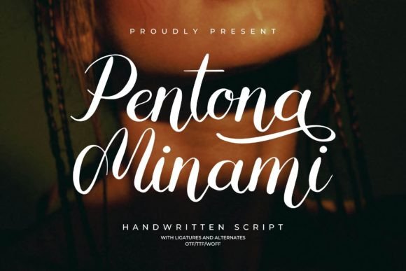 Pentona Minami: A Handwritten Script Font for Editorial Design