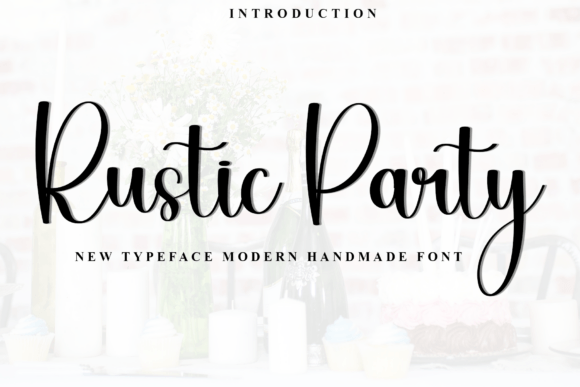 Rustic Party Typeface Review: Elegant Script for Handmade Brands