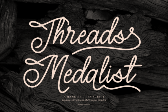 Threads Medalist: A Premium Script Typeface for Digital Branding